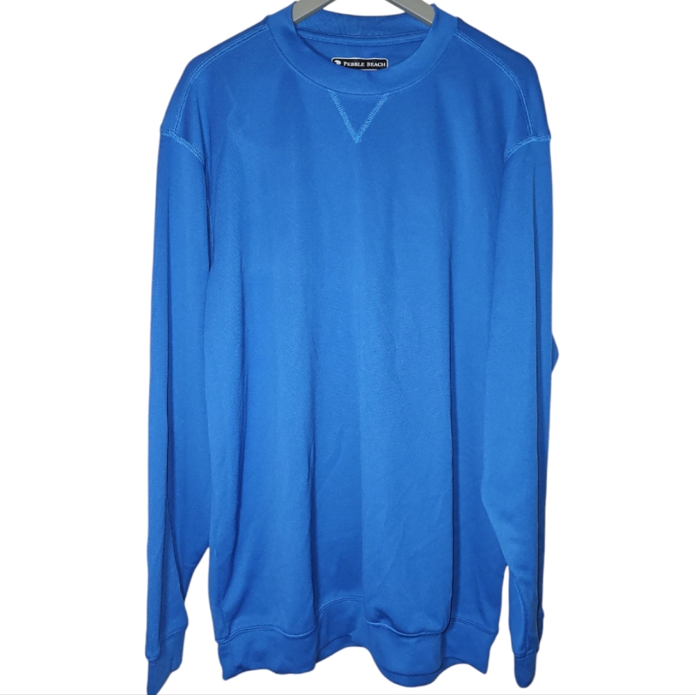 Pebble Beach Golf Shirt Blue Size XL NWT